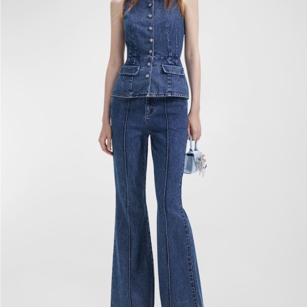 Self Portrait Denim Set